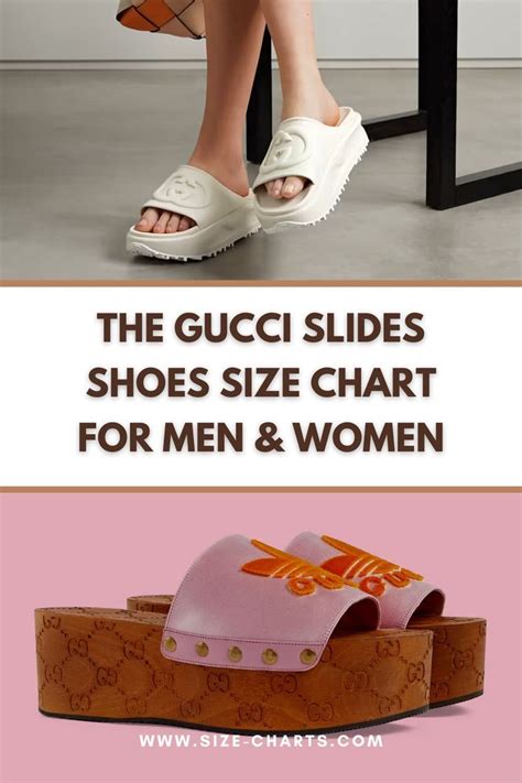 gucci slides 44|Gucci slides size chart.